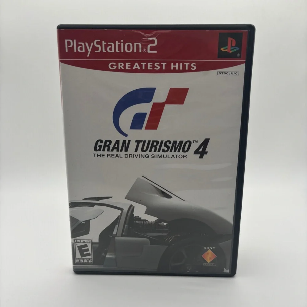 Sony PlayStation 2 Gran Turismo 4 - Red and Black
